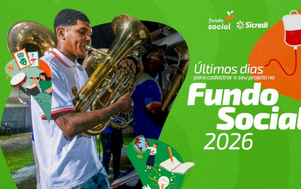 Últimos dias para inscrição no Fundo Social 2026 da Sicredi Centro-Sul MS/BA