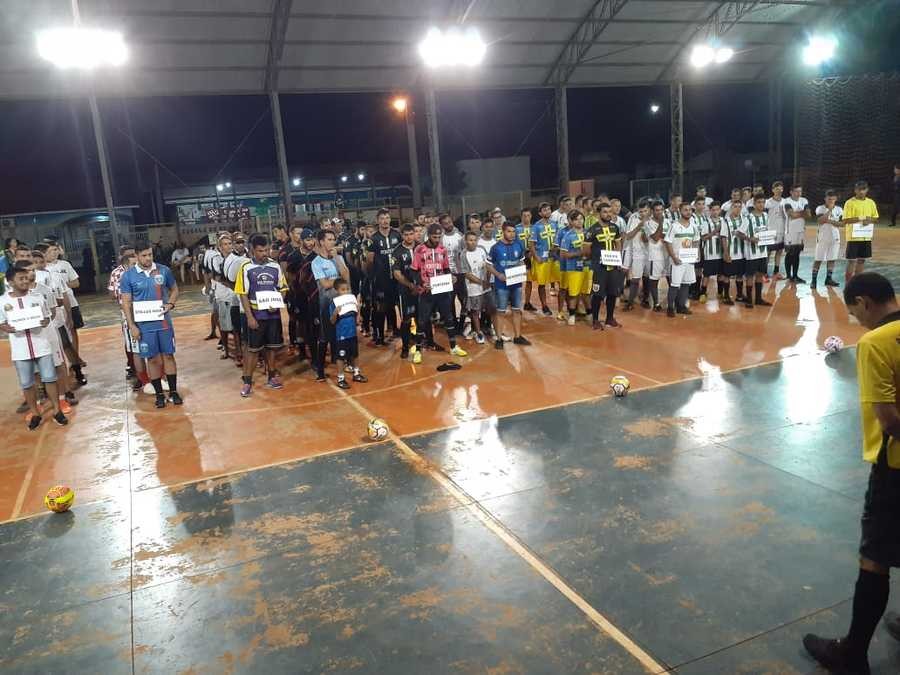 PREFEITURA DE NOVO HORIZONTE DO SUL REALIZA CAMPEONATO MUNICIPAL DE FUTSAL