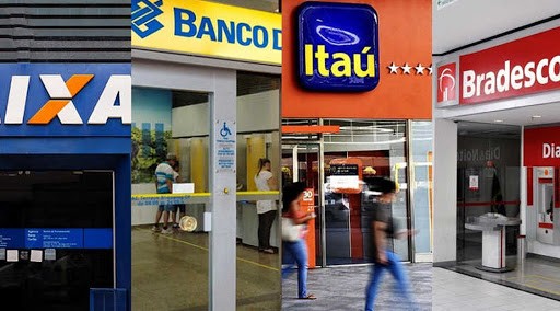 Bancos restringem clientes a 5 por vez e caixa tem álcool em gel