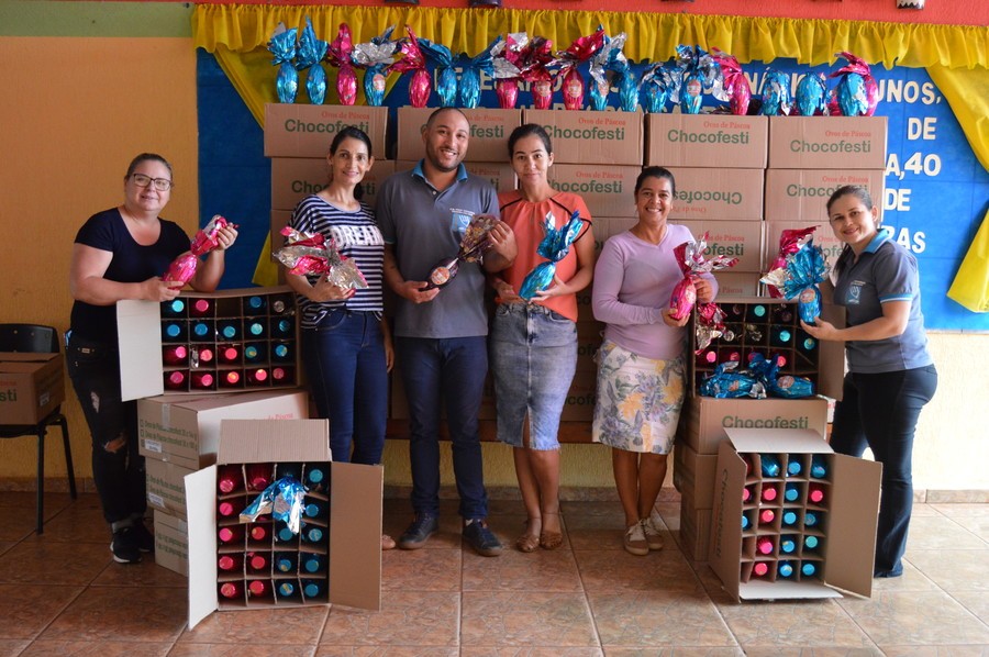 PREFEITURA DE NOVO HORIZONTE DO SUL REALIZARÁ ENTREGA DE OVOS DE PÁSCOA PARA OS ALUNOS