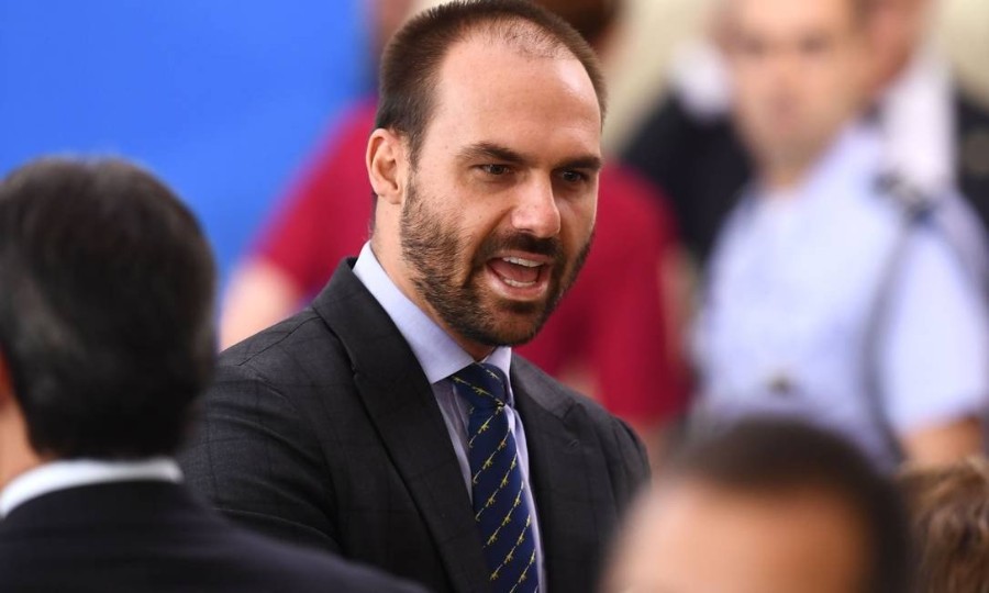EDUARDO BOLSONARO: \'MORO NÃO ERA MINISTRO, ERA ESPIÃO\'