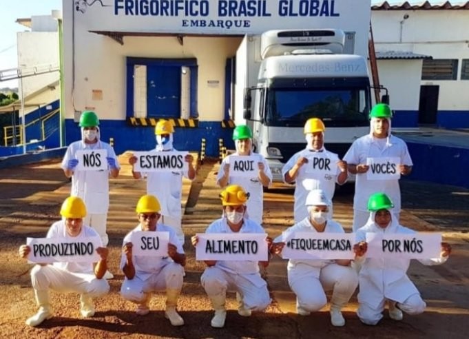 Com 7 casos de coronavírus confirmados entre funcionários e familiares, frigorífico fecha por 15 dias em de MS