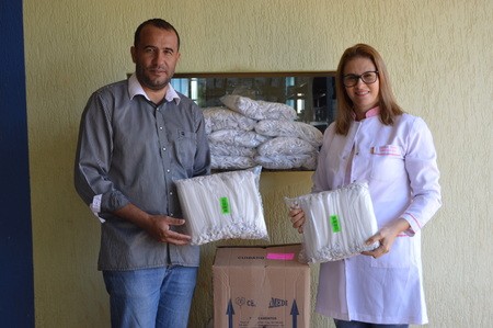 PREFEITURA DE NOVO HORIZONTE DO SUL RECEBEU DOAÇÃO DE MÁSCARAS, TOUCAS E AVENTAIS DA USINA ADECOAGRO