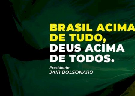 Presidente Bolsonaro fala de algumas ações em andamento pelo pais.