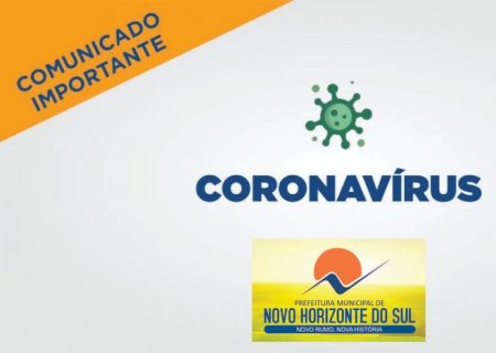 PREFEITURA DE NOVO HORIZONTE DO SUL REUNIRÁ AUTORIDADES, COMERCIANTES E PASTORES PARA ELABORAÇÃO DE NOVAS AÇÕES DE PREVENÇÃO AO COVID-19.