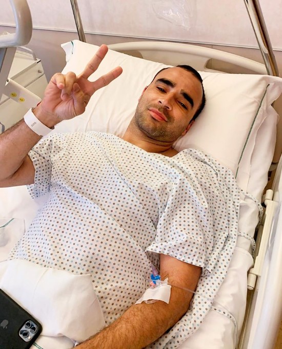 Jogador Ismaily do Shakhtar sofreu uma cirurgia no joelho e passa bem.