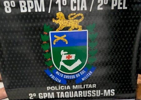 Taquarussu - Polícia Militar prende duas pessoas por tráfico de drogas