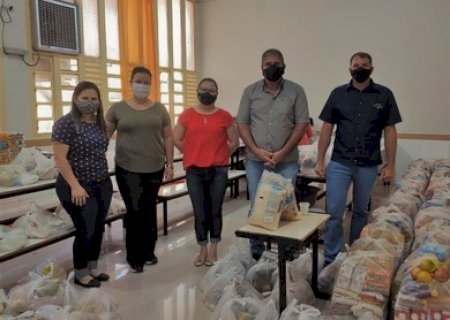 PREFEITURA DE NOVO HORIZONTE DO SUL INICIA ENTREGA DE KITS DE MERENDA ESCOLAR AOS ALUNOS EM VULNERABILIDADE SOCIAL
