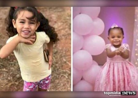 Primas de 2 e 3 anos morrem afogadas em fazenda