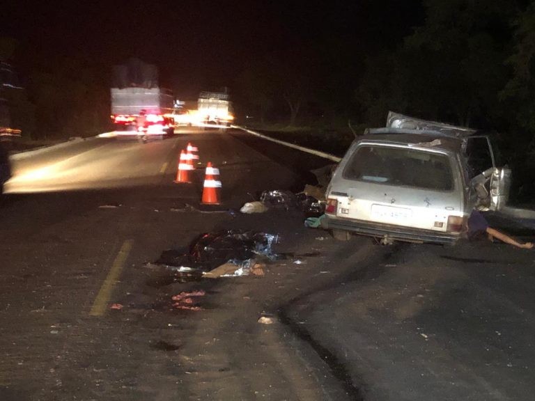 Tragédia - Oito morrem em acidente na BR 267 em Nova Alvorada do Sul