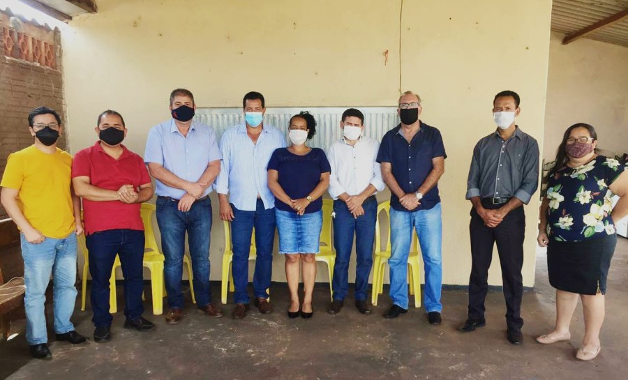Novo Horizonte do Sul - Pastores  da equipe política da Igreja Evangélica Assembléia de Deus Mato Grosso do Sul - IEADMS de Campo Grande declaram apoio politico ao grupo do prefeito.