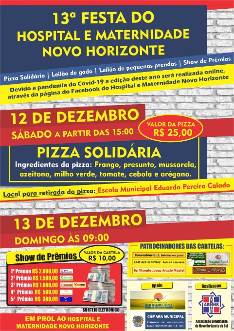 13ª FESTA DO HOSPITAL E MATERNIDADE NOVO HORIZONTE