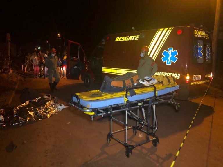 Em Nova Alvorada do Sul, Jovem morre em acidente entre moto e caminhonete