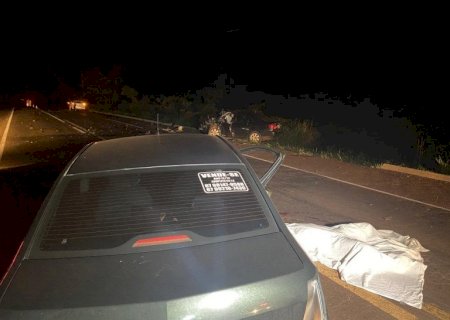 Acidente entre veículos com pastores de Ivinhema em rodovia em Nova Alvorada do Sul mata uma pessoa e deixa três feridos