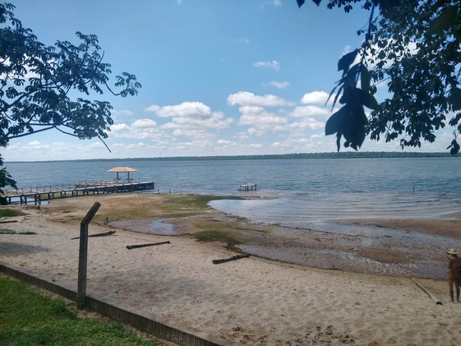 Nível do rio Sucuriú, em Três Lagoas, está baixo; governo de MS e moradores acompanham a situação