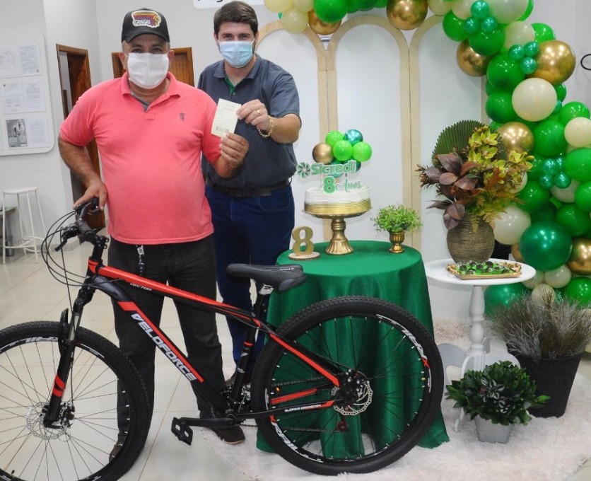 Sicredi Centro-Sul MS sorteia 37 bicicletas para associados