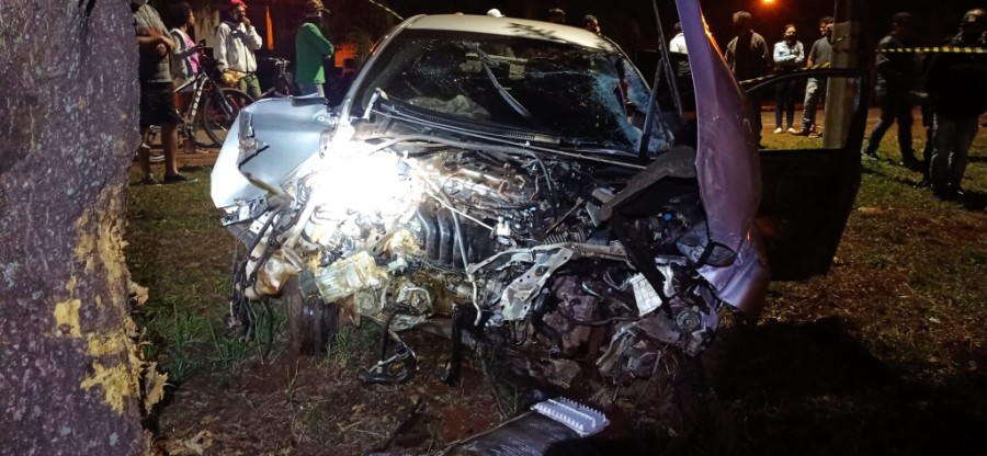 Acidente de transito mata moto entregador e deixa feridos em cidade no MS.