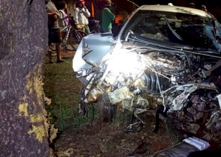 Acidente de transito mata moto entregador e deixa feridos em cidade no MS.