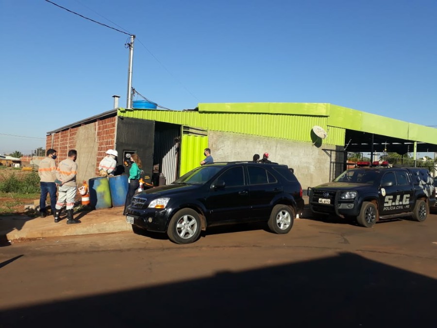 Polícia Civil e Energisa realizam ação contra furto de energia elétrica em comércios de Nova Alvorada do sul