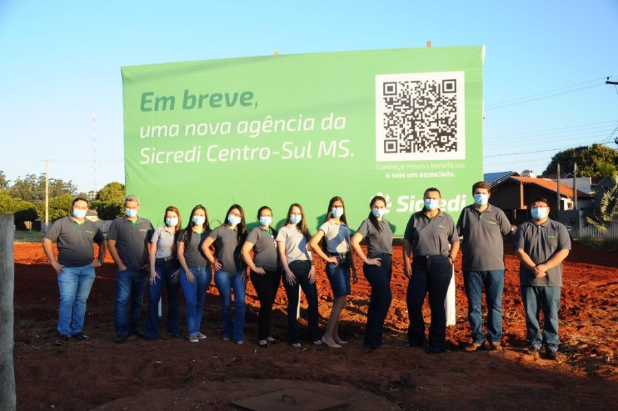 Sicredi Centro-Sul MS inicia obra da nova agência em Deodápolis