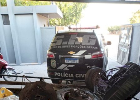 Dono de depósito de reciclagem é preso pela Polícia Civil, por receptação qualificada