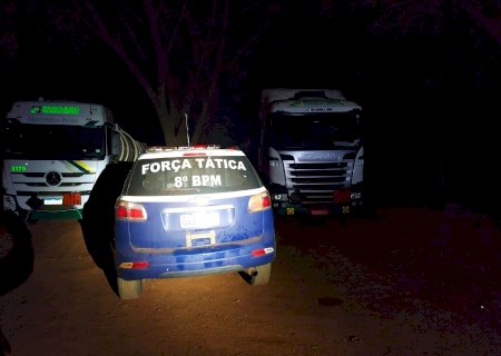 Após denúncias, Polícia Militar prende dois homens por furto de combustível em Batayporã