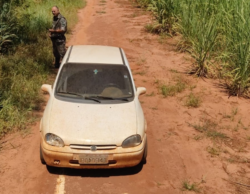 Polícia Militar Ambiental de Naviraí recupera veículo furtado na cidade