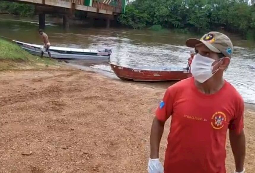 Identificado o corpo encontrado pelos Bombeiros no rio Dourados em Fátima do Sul