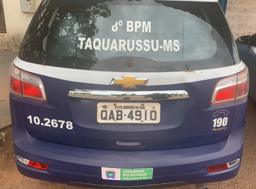 Polícia Militar cumpre mandado de prisão em Taquarussu