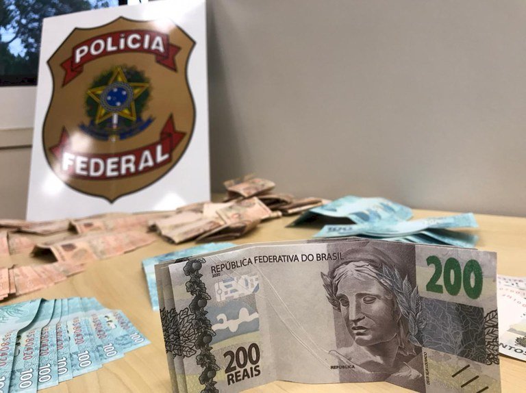 PF apreende moeda falsa em Fátima do Sul/MS