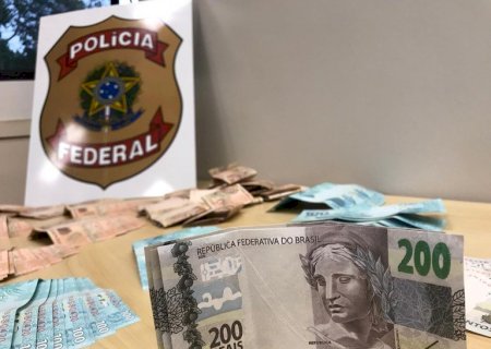 PF apreende moeda falsa em Fátima do Sul/MS