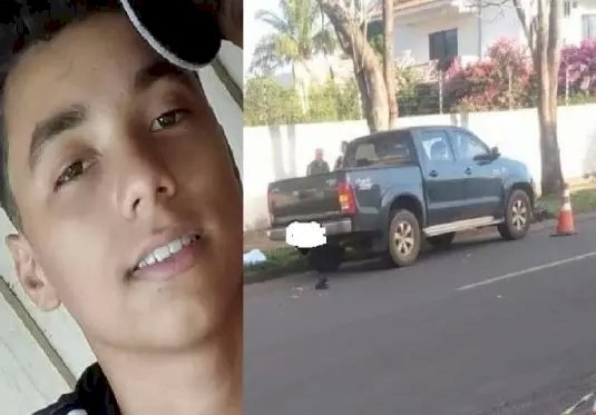 Navirai - Adolescente morre ao ser atingido e arremessado por camionete