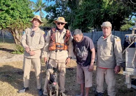 Homem que desapareceu no Pantanal foi encontrado desorientado.