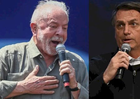 Ipec: Lula passa de 46% para 47%, e Bolsonaro se mantém com 31%.
