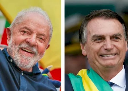 Atlas: Lula tem 53% de intenções de votos válidos; Bolsonaro tem 47%.