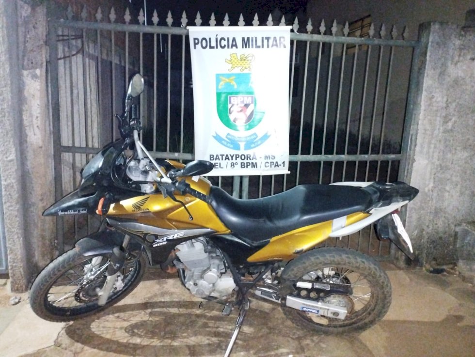 Polícia Militar conduz jovem para a delegacia por adulteração de veículo em Batayporã