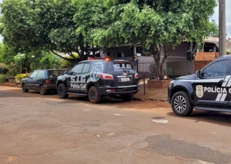 Polícia Civil cumpre mandados de busca e apreensão em Glória de Dourados