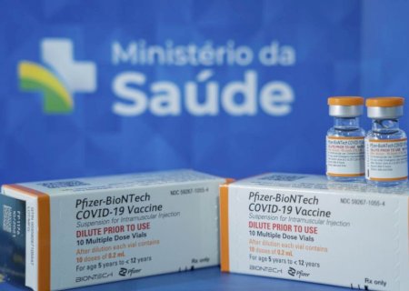 Ministério recebe 7,7 milhões de doses de Pfizer.