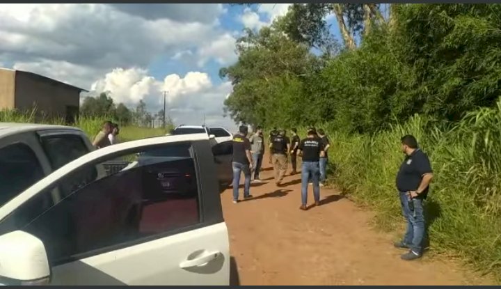 PF e SENAD recuperam viatura e arma roubadas de Policial Federal.
