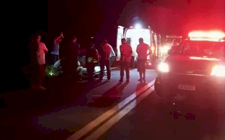 Motorista sofre fratura na perna após colidir com vaca na  rodovia MS-276 em Anaurilândia.