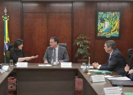 Em reunião com Riedel e Simone, ministro confirma R$ 425 milhões para obras em rodovias de MS