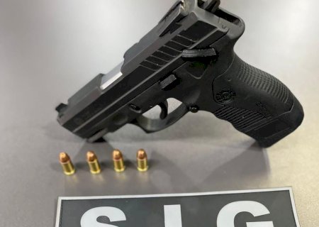 Ivinhema - Após ameaçar desafeto, homem tem arma de fogo apreendida durante busca domiciliar.