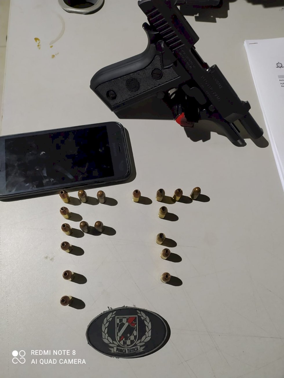 Homem é preso após ameaçar esposa com arma de fogo