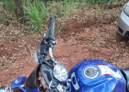 Ivinhema - Acidente entre carro e moto na MS-141 deixa duas vítimas.