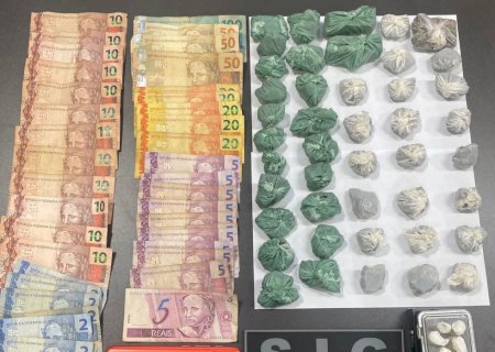 Ivinhema - Polícia Civil prende homem em flagrante por tráfico de drogas.