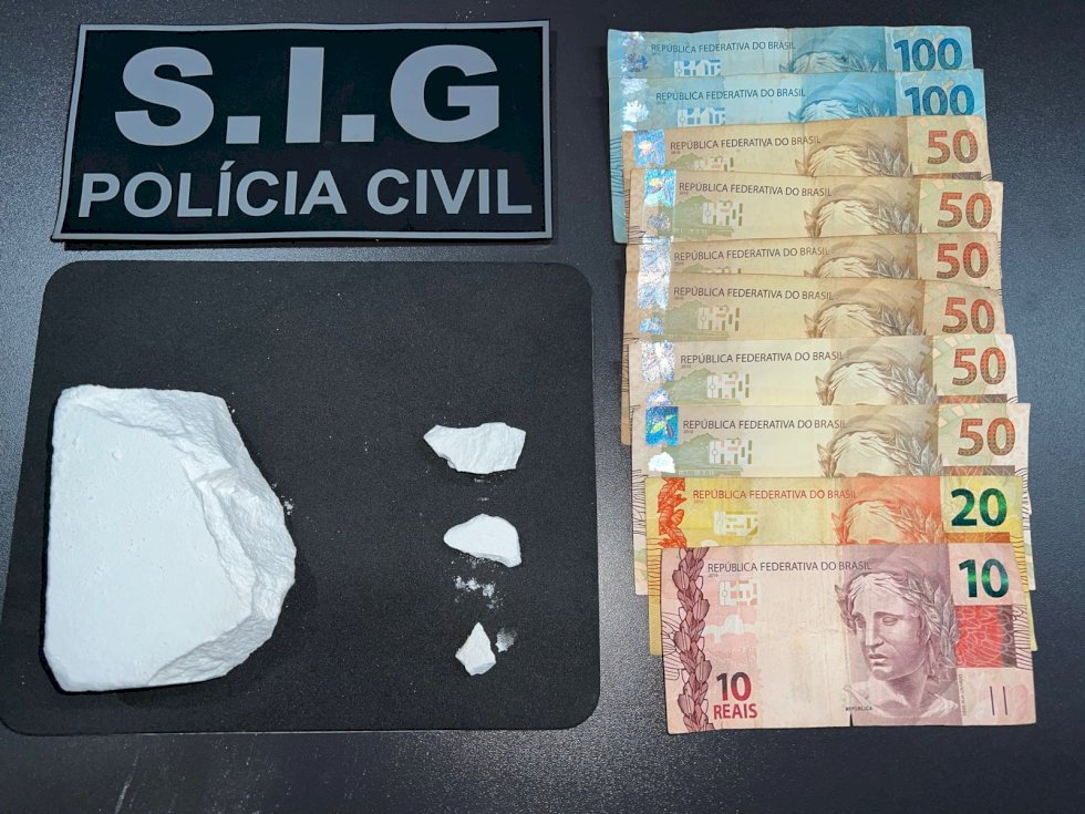 IVINHEMA - POLÍCIA CIVIL PRENDE HOMEM POR TRÁFICO DE DROGAS