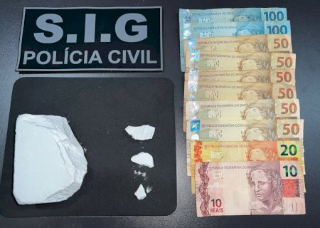 IVINHEMA - POLÍCIA CIVIL PRENDE HOMEM POR TRÁFICO DE DROGAS