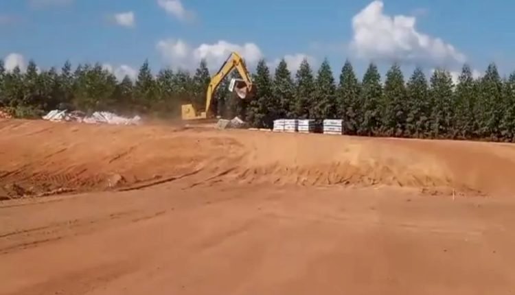 Operador destrói parte de fazenda e causa prejuízo de R$ 4 milhões.
