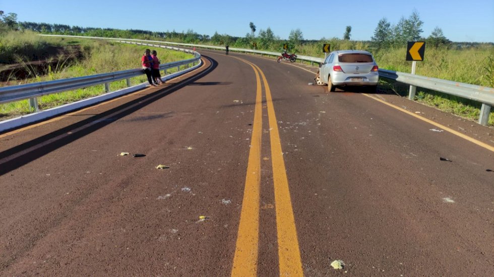 Motociclista que sofreu acidente em curva na MS-477 morre no HV