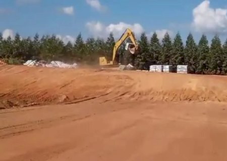 Operador destrói parte de fazenda e causa prejuízo de R$ 4 milhões.